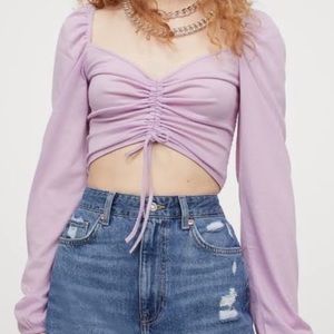 H&M Lavender Top